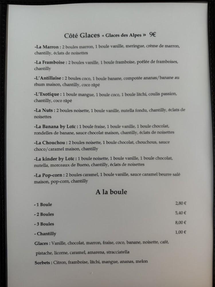 La Crêperie By Loïc - Menu Image 1