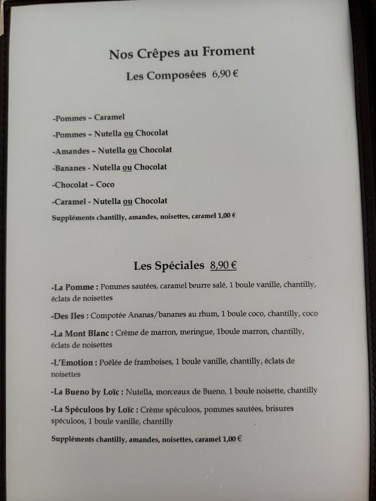La Crêperie By Loïc - Menu Image 2