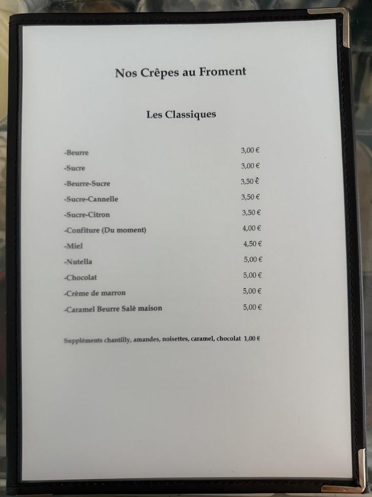 La Crêperie By Loïc - Menu Image 4
